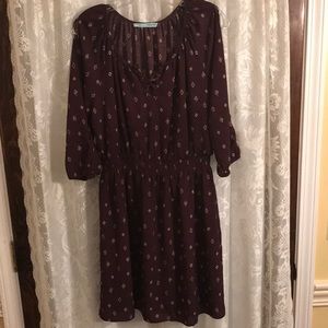 Maurices fall dress, size M